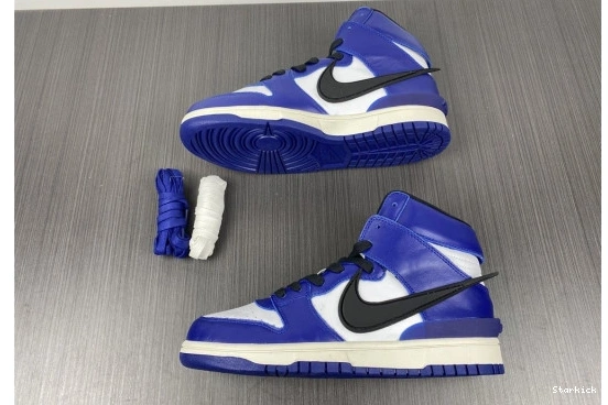 CU7544-400 Royal Nike Dunk Deep AMBUSH High 0912